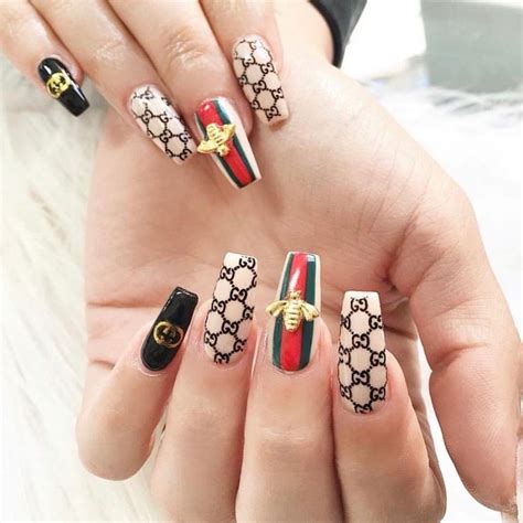 nails design gucci|Gucci nail polish 2020.